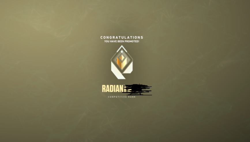 Radiant promotion